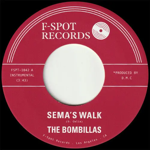 Bombillas: Sema's Walk B/W Mawasa - 7-Inch Single 1