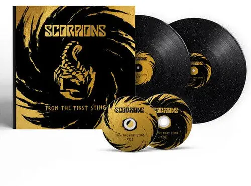 Scorpions: From The First Sting - Deluxe Bookpack Includes 2Lp's On Sparkling Black & Silver Colored Vinyl & 2Cd's - Vinyl Lp 1
