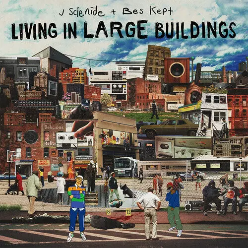 J Scienide: Living In Large Buildings - Vinyl Lp 1