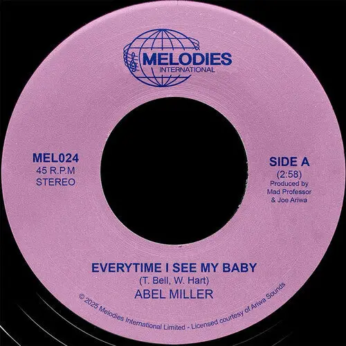 Miller, Abel / Mad Professor: Everytime I See My Baby - 7-Inch Single 1