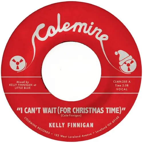 Kelly Finnigan: I Can't Wait (For Christmas Time) / Snowy Night In Ohio - Vinyl Lp 1