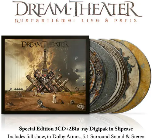 Dream Theater: Quarantieme: Live A Paris - Compact Discs 1