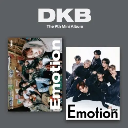 Dkb: Emotion - Random Cover - Incl. 84Pg Photobook, Poster, Folded Poster, Photocard, Polaroid Photo, Clear Photocard Frame + Sticker - Compact Discs 1