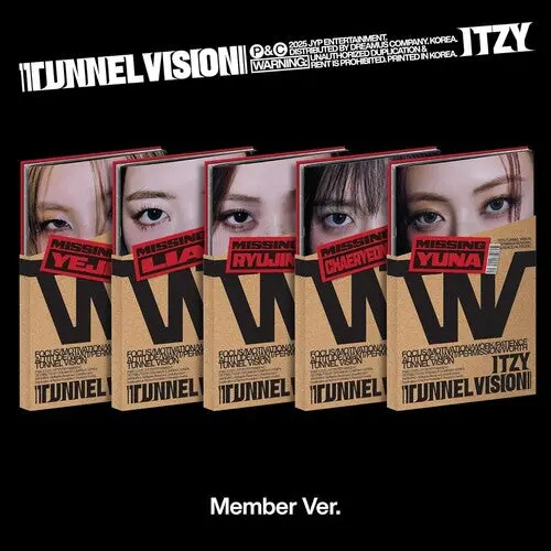 Itzy: Tunnel Vision [Member Ver.] - Compact Discs 1