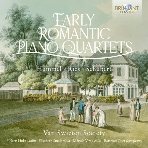 Van Swieten Society: Early Romantic Piano Quartets By Hummel, Ries & Schubert - Compact Discs 1