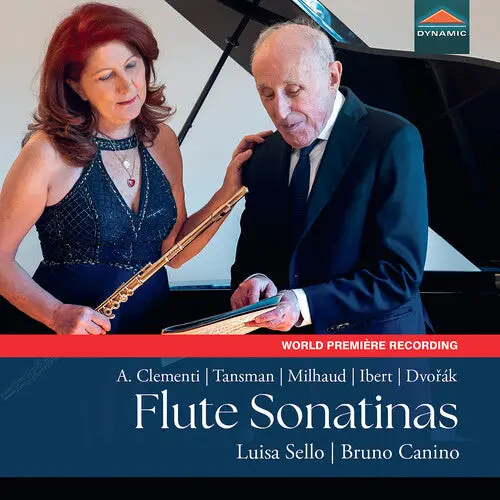 Luisa Sello: A. Clementi, Tansman, Milhaud, Ibert & Dvorak: Flute Sonatinas - Compact Discs 1