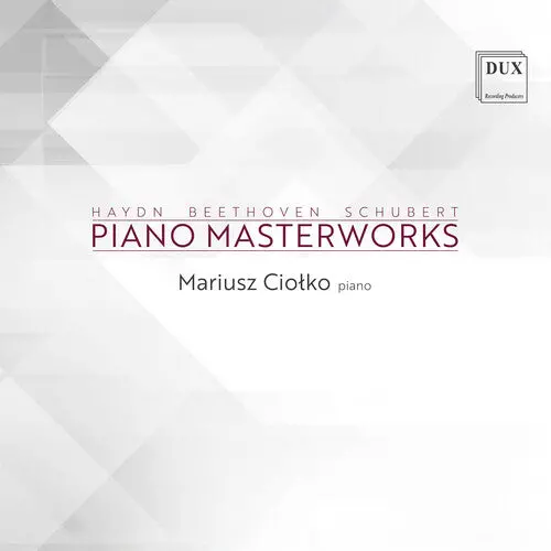 Mariusz Ciolko: Piano Masterpieces - Compact Discs 1