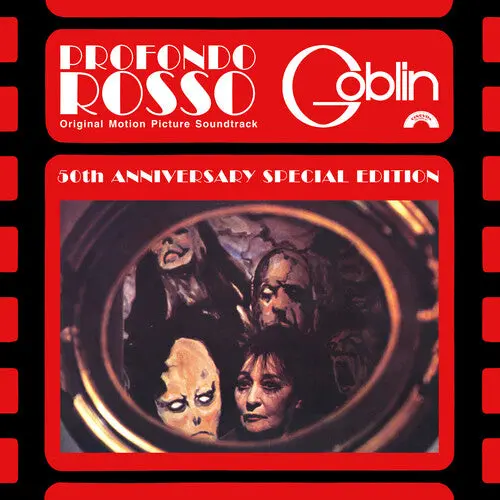 Goblin: Profondo Rosso: 50Th Anniversary (Original Soundtrack) - Limited Deluxe Boxset Includes Red & Black Colored Vinyl & Book - Vinyl Lp 1