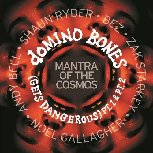 Mantra Of The Cosmos: Domino Bones Parts 1 & 2 - Clear Vinyl - 7-Inch Single 1