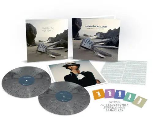 Jamiroquai: High Times: Singles 1992-2006 Tour Edition - Marble Steel Colored Vinyl - Vinyl Lp 1