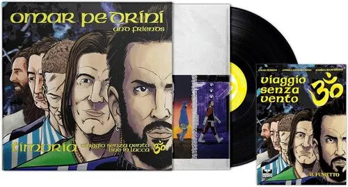 Omar Pedrini: Viaggio Senza Vento - Live - Lp + Comic Book - Vinyl Lp 1