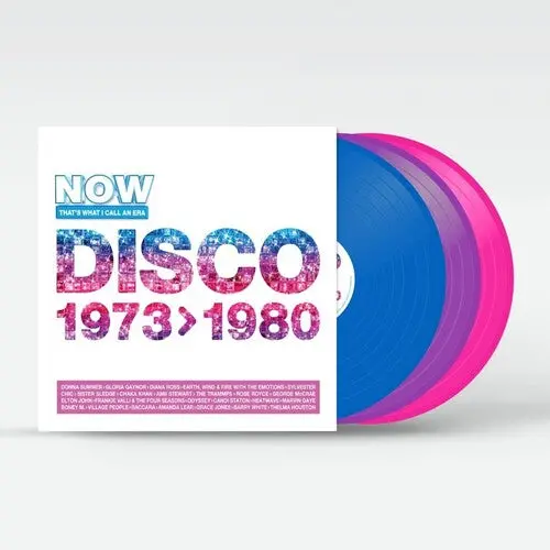 Now That's What I Call An Era-Disco: 1973-1980: Now That's What I Call An Era - Disco: 1973-1980 / Various - Blue, Violet & Pink Colored Vinyl - Vinyl Lp 1