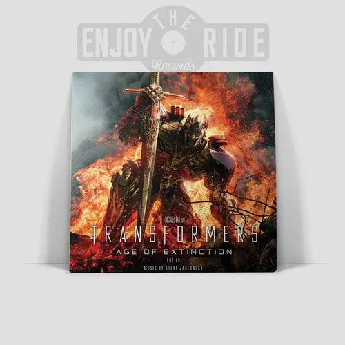 Steve Jablonsky: Transformers: Age Of Extinction (Original Soundtrack) - Optimus Prime Tri Color Stripe Vinyl - 12-Inch Single 1