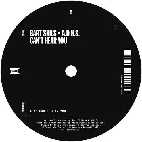 Bart Skils: Can't Hear You - 12-Inch Single 1
