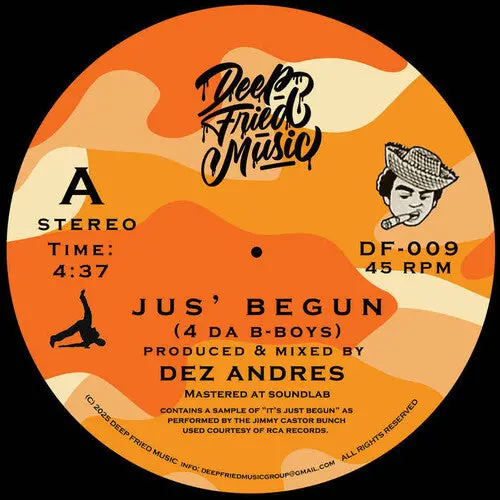 Dez Andres: Jus' Begun - 7-Inch Single 1