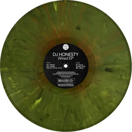 Dj Honesty: Wired (W/ Satoshi Tomiie Remix) - 12-Inch Single 1
