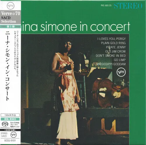 Nina Simone: Nina Simone In Concert - Limited Shm-Sacd Edition - Super-Audio Cd 1