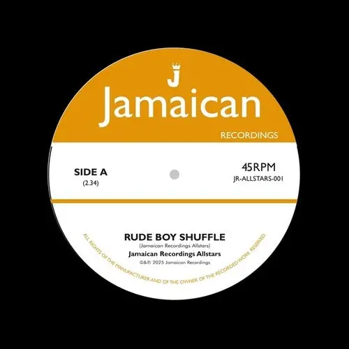 Jamaican Recordings Allstars: Rude Boy Shuffle - 7-Inch Single 1