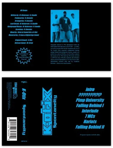 K-Otix: Spontaneity - Cassettes 1