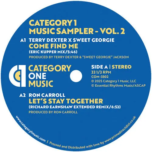 Various Artists: Category 1 Music Sampler Vol. 2 (Various Artists) - 12-Inch Single 1