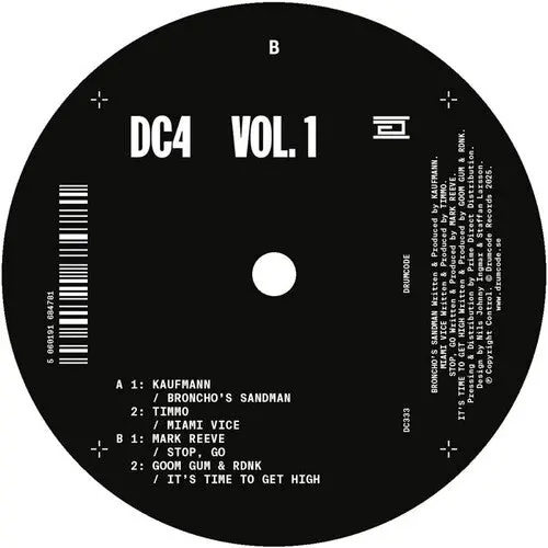 Various Artists: Dc4 Vol. 1 (Various Artists) - 12-Inch Single 1
