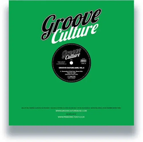 Various Artists: Groove Culture Jams Vol. 5 (Various Artists) - 12-Inch Single 1