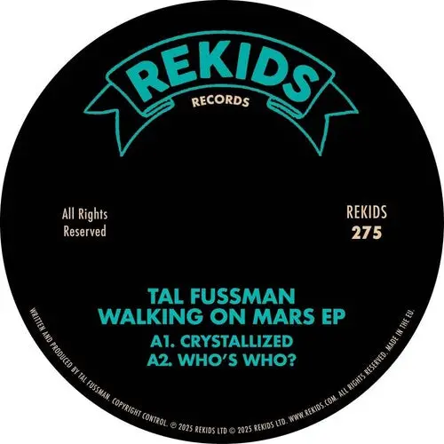 Tal Fussman: Walking On Mars - 12-Inch Single 1