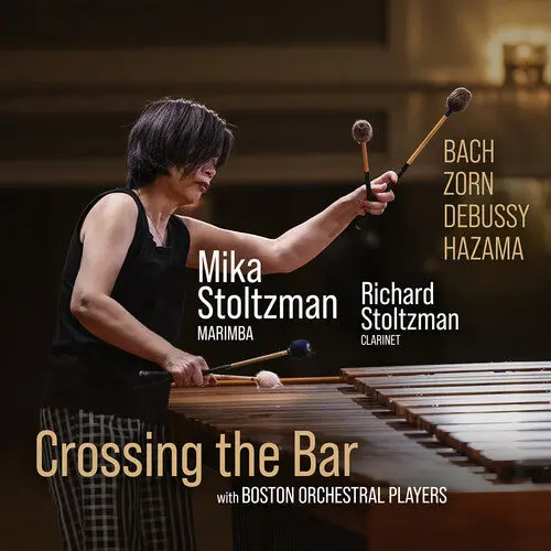 Mika Stoltzman: Miho Hazama, J.S. Bach, John Zorn, & Claude Debussy: Crossing The Bar - Compact Discs 1