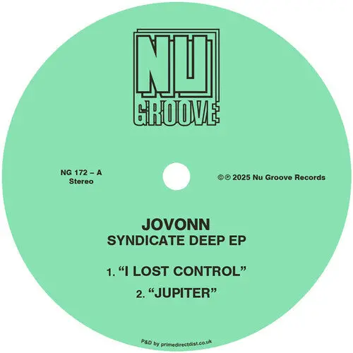 Jovonn: Syndicate Deep - 12-Inch Single 1