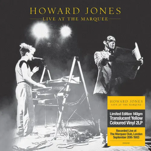 Howard Jones: Live At The Marquee - Transparent Yellow Vinyl - Vinyl Lp 1