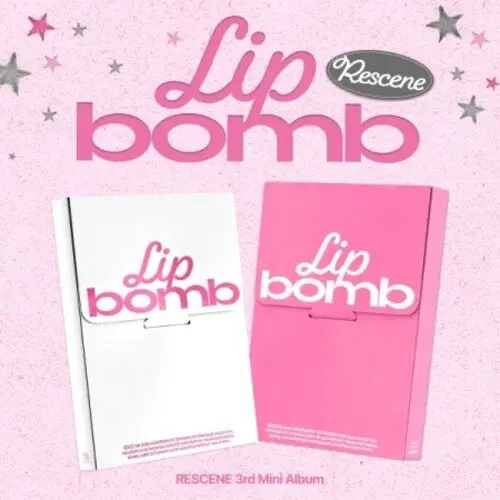 Rescene: Lip Bomb - Random Cover - Incl. Photobook, 2 Photocards, Group Poster + Tattoo Sticker - Compact Discs 1