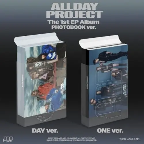Allday Project: Allday Project - Photobook Version - Random Cover - Incl. Photobook, 2 Photocards, Group Photocard, Fragrance Card, Sticker + Folded Poster - Compact Discs 1