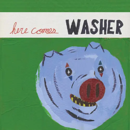 Washer: Here Comes Washer (Cloudy Green Vinyl) - Vinyl Lp 1