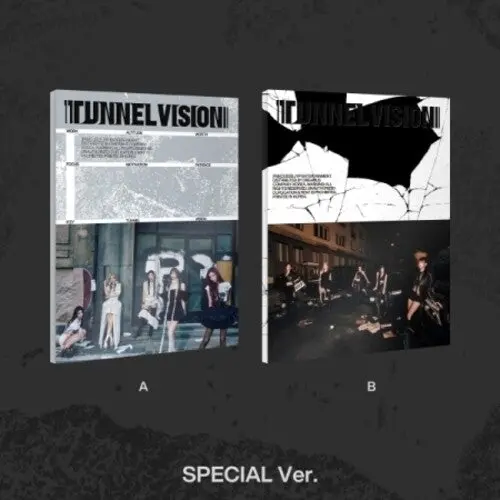 Itzy: Tunnel Vision - Special Version - Incl. 52Pg Photobook, Photocard, Folding Poster + Magnet - Compact Discs 1