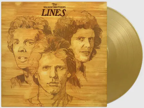 The Walker Brothers: Lines - Limited 180-Gram Gold Colored Vinyl - Vinyl Lp 1