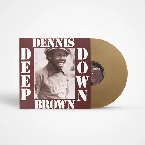 Dennis Brown: Deep Down - Gold - Vinyl Lp 1
