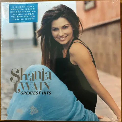 Shania Twain: Greatest Hits - Limited Baby Blue Colored Vinyl - Vinyl Lp 1