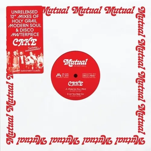 The Cake: Make Up Your Mind/Let Your Body Go - 12-Inch Single 1