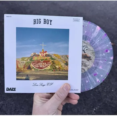 Big Boy: Love Songs - Clear With Pink & Purple Splatter - 7-Inch Single 1