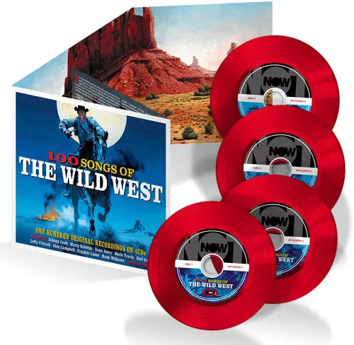 Various Artists: 100 Songs Of The Wild West / Various - Compact Discs 1