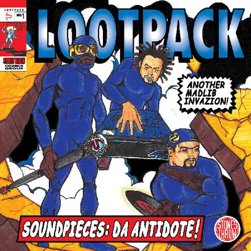 Lootpack: Soundpieces: Da Antidote! (Primary Colors Vinyl) - Vinyl Lp 1