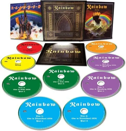 Rainbow: Temple Of The King: Rainbow 1975-1976 - 9Cd Boxset - Compact Discs 1