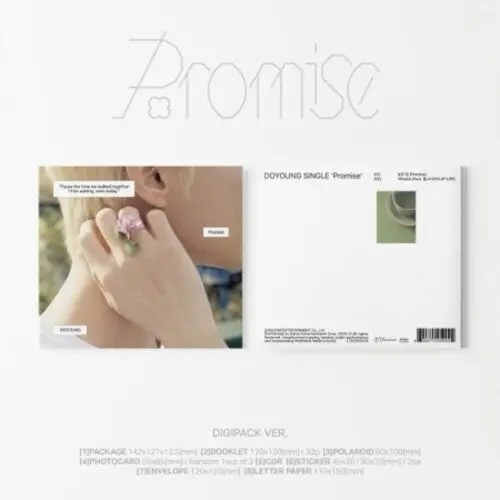 Doyoung: Promise - Digipack Version - Incl. Photobook, Polaroid + Photocard - Compact Discs 1