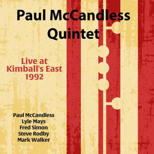 Paul Mccandless: Live At Kimball's East 1992 - Compact Discs 1