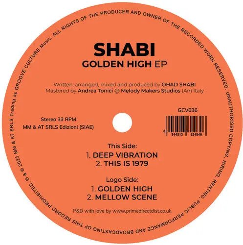 Shabi: Golden High - 12-Inch Single 1
