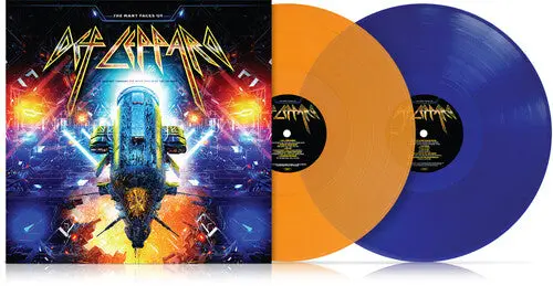 Many Faces Of Def Leppard / Var - Orange & Blue: The Many Faces Of Def Leppard / Various - Orange & Blue Vinyl - Vinyl Lp 1