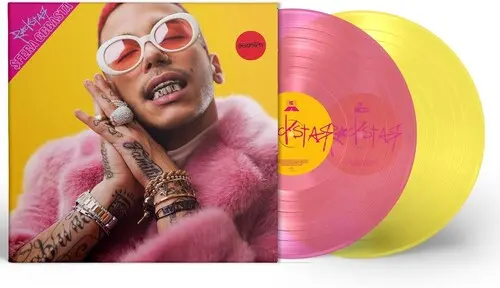 Sfera Ebbasta: Rockstar ($Elebration) - Pink & Yellow Vinyl - Vinyl Lp 1