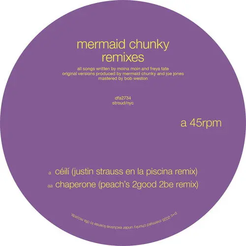 Mermaid Chunky: Remixes - Vinyl Lp 1