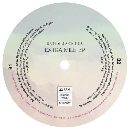 Satin Jackets: Extra Mile - 12-Inch Single 1