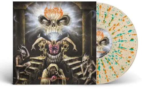 Sinister: Diabolical Summoning - Natural Turquoise-Green-Orange - Vinyl Lp 1